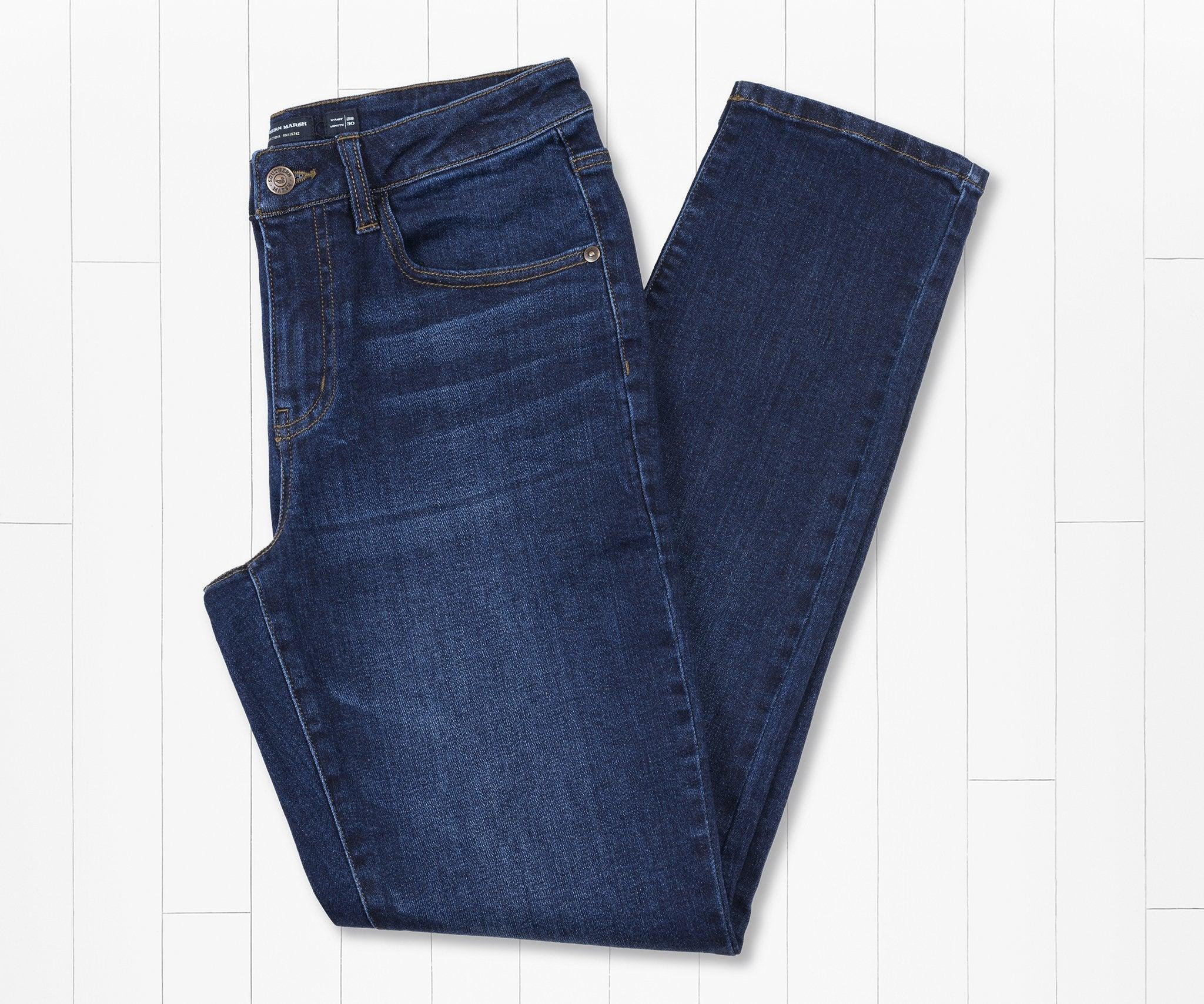 SM GREENVILL STRETCH DENIM JEAN - leinwands.com